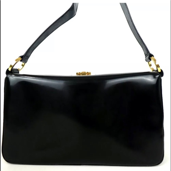 Salvatore Ferragamo Patent Leather Shoulderbag - Picture 2 of 10